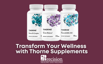 Transform Your Wellness with Thorne Supplements at Precision Healing and Wellness