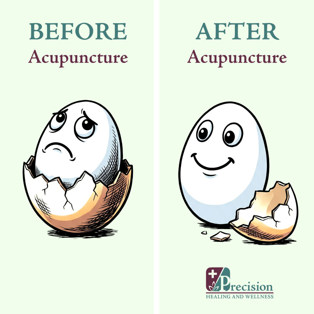 Come Out of Your Shell: Eggbert’s Guide to Stress Relief with Acupuncture Come Out of Your Shell: Eggbert’s Guide to Stress Relief with Acupuncture