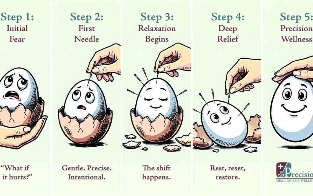 Come Out of Your Shell: Eggbert’s Guide to Stress Relief with Acupuncture