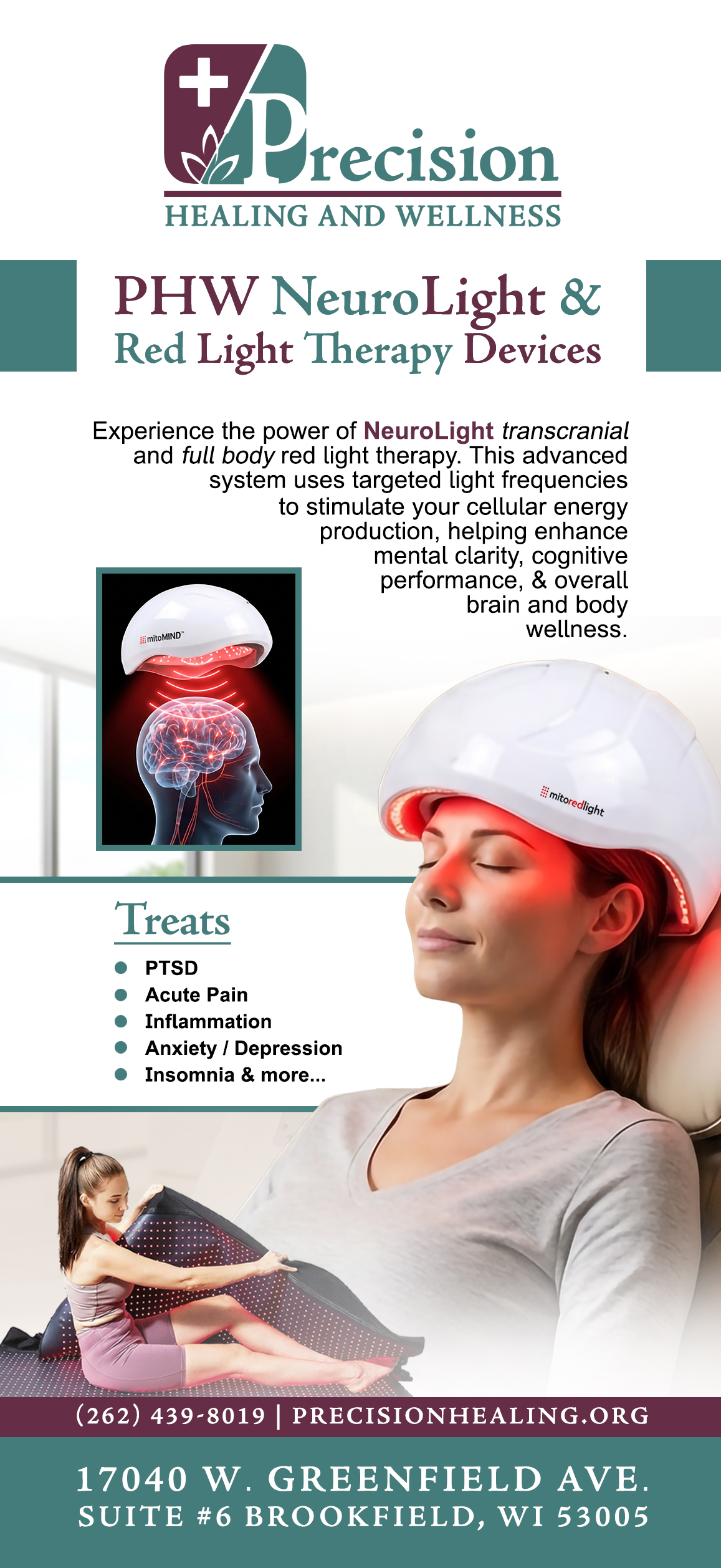 NeuroLight 3.75''x8.25'' v3 copy NeuroLight & Red Light Therapy