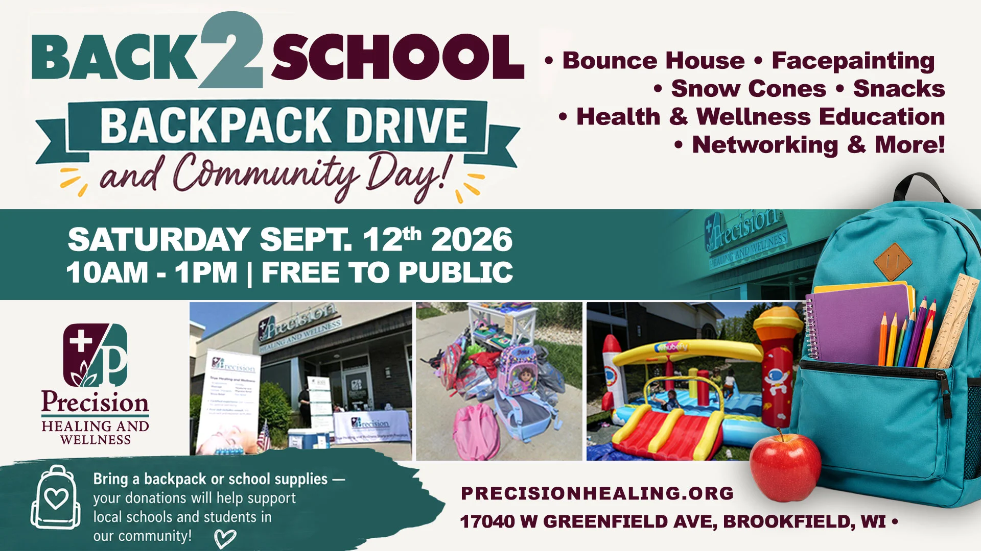 Back to School 2026 Event Invitation